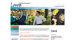 Desktop Screenshot of leurabluemountainsguide.com